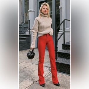 Ralph Lauren Rich Red Corduroy Trousers